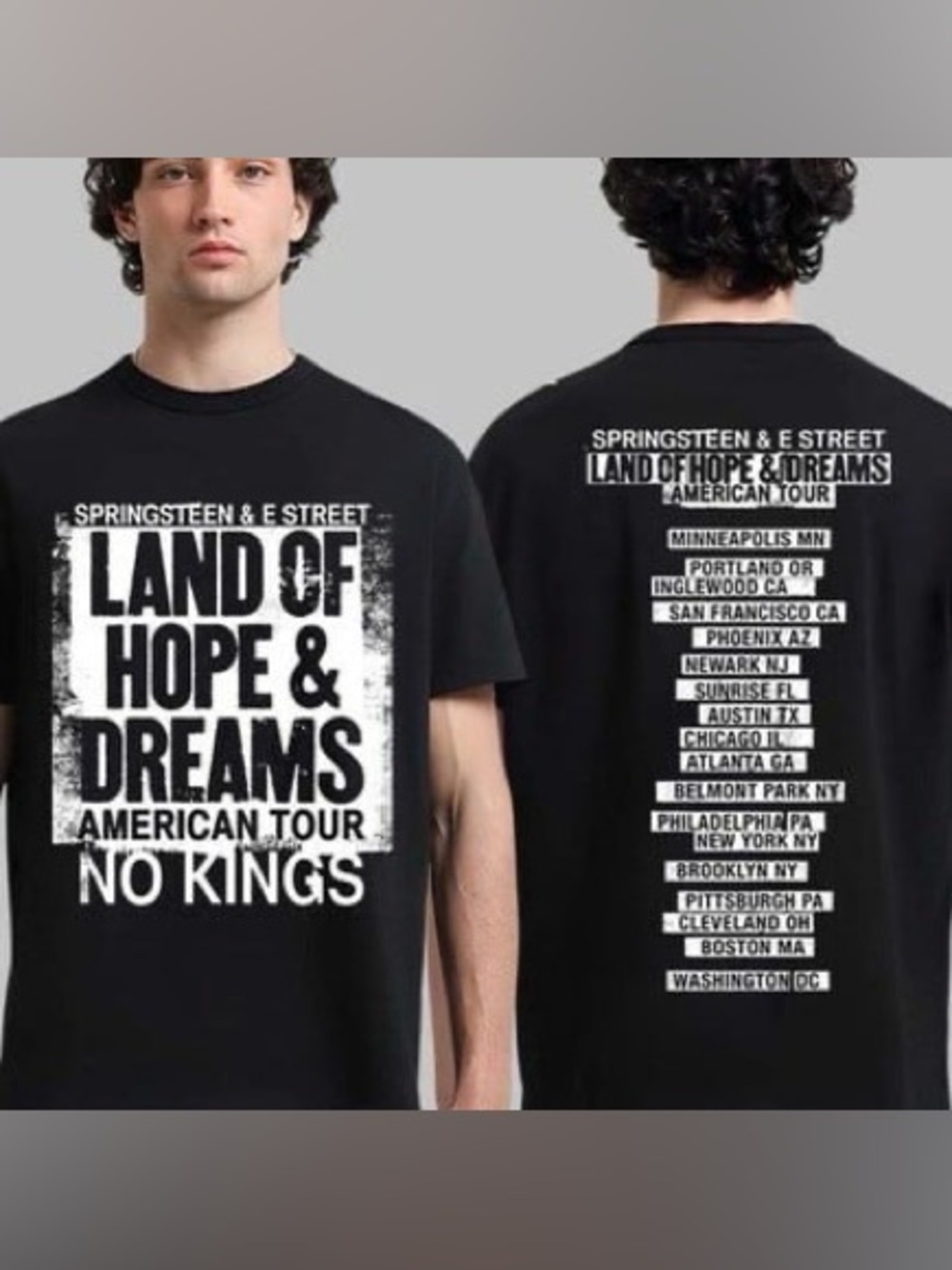 Black Land of Hope & Dreams Short Sleeve Graphic Tee